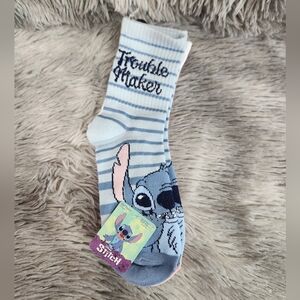Stitch Trouble Maker Socks Bundle of 3